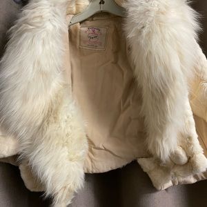 Vintage Bullocks Fur Shawl